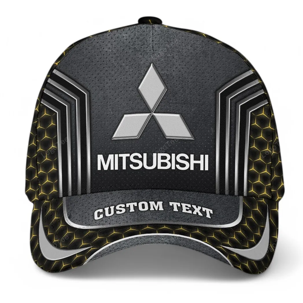 mitsubishi classic cap gift for mitsubishi lovers gift for him husband boyfriend car99031025227 yellow