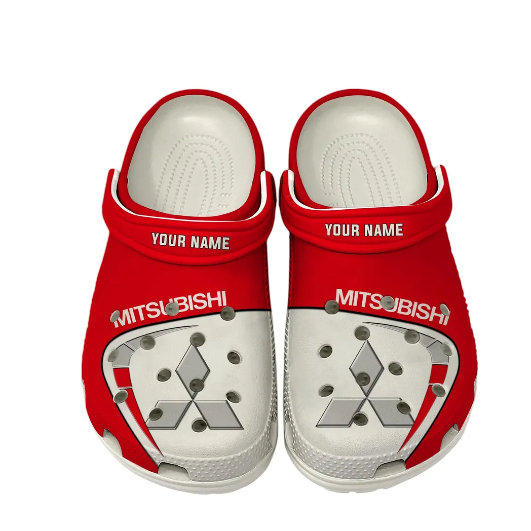 mitsubishi crocs gift for mitsubishi lover gift for him husband boyfriend car16802262545 white hzohz