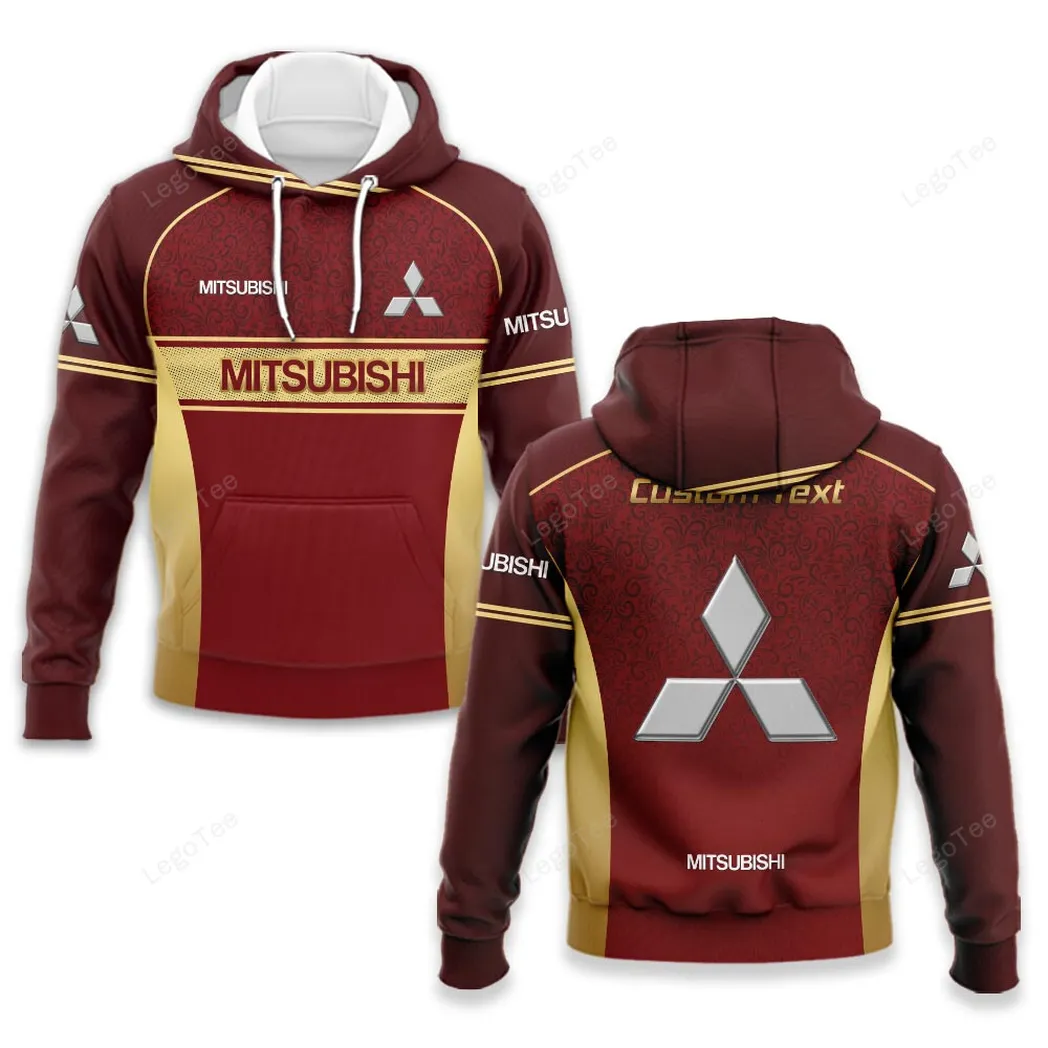 Mitsubishi Hoodie, Gift For Mitsubishi Lovers, Gift For Him, Husband, Boyfriend CAR137021325913-5