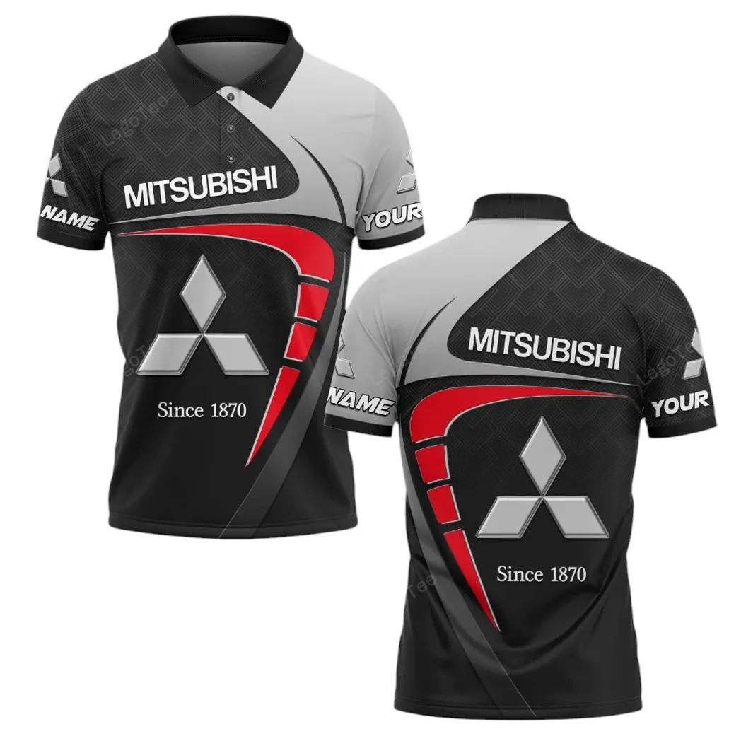 mitsubishi polo shirt gift for mitsubishi lovers gift for him husband boyfriend car11603032553 b1ycj