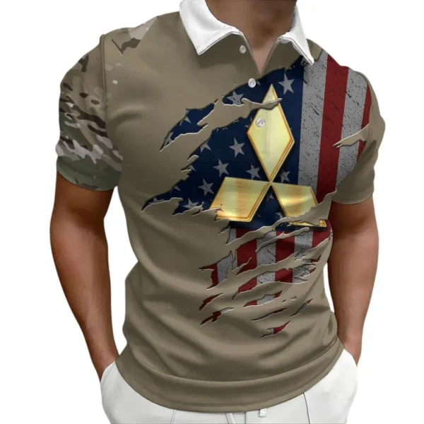 mitsubishi polo shirt gift for mitsubishi lovers gift for him husband boyfriend car340213054 2 5qu3a