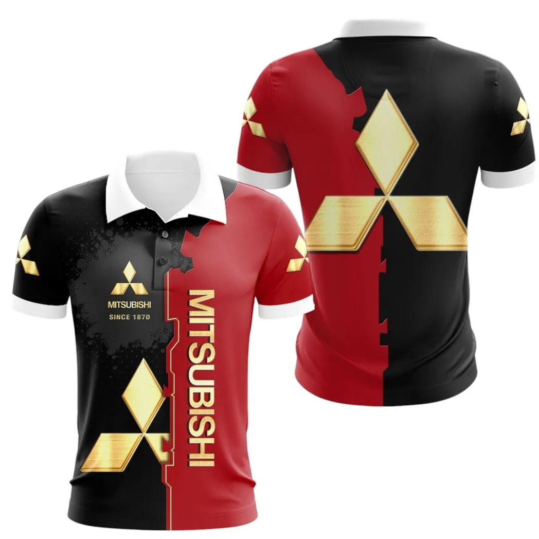mitsubishi polo shirt gift for mitsubishi lovers gift for him husband boyfriend car44021725065 1 sbb3j
