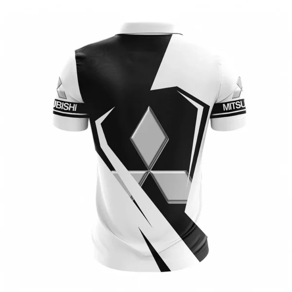mitsubishi zipper polo shirt for men gift for mitsubishi fan car68022125931