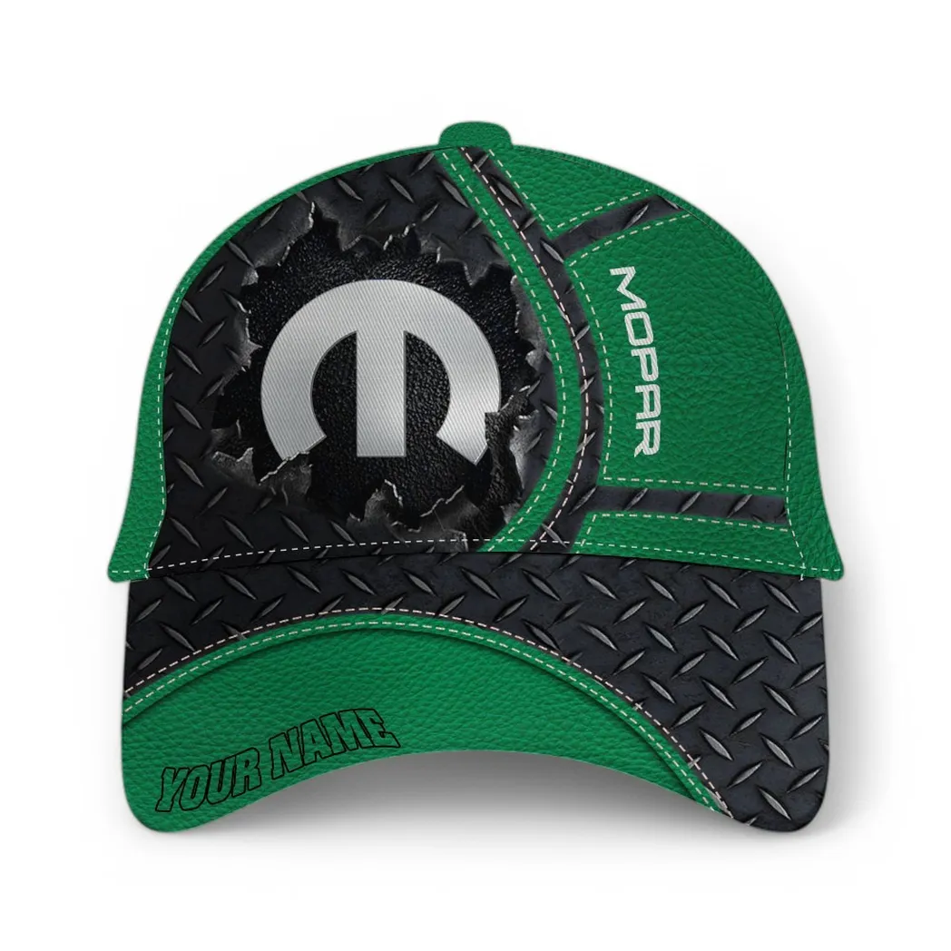 Mopar Classic Cap, Gift For Mopar Lovers, Gift For Him, Husband, Boyfriend - Green CAR49021825055-4