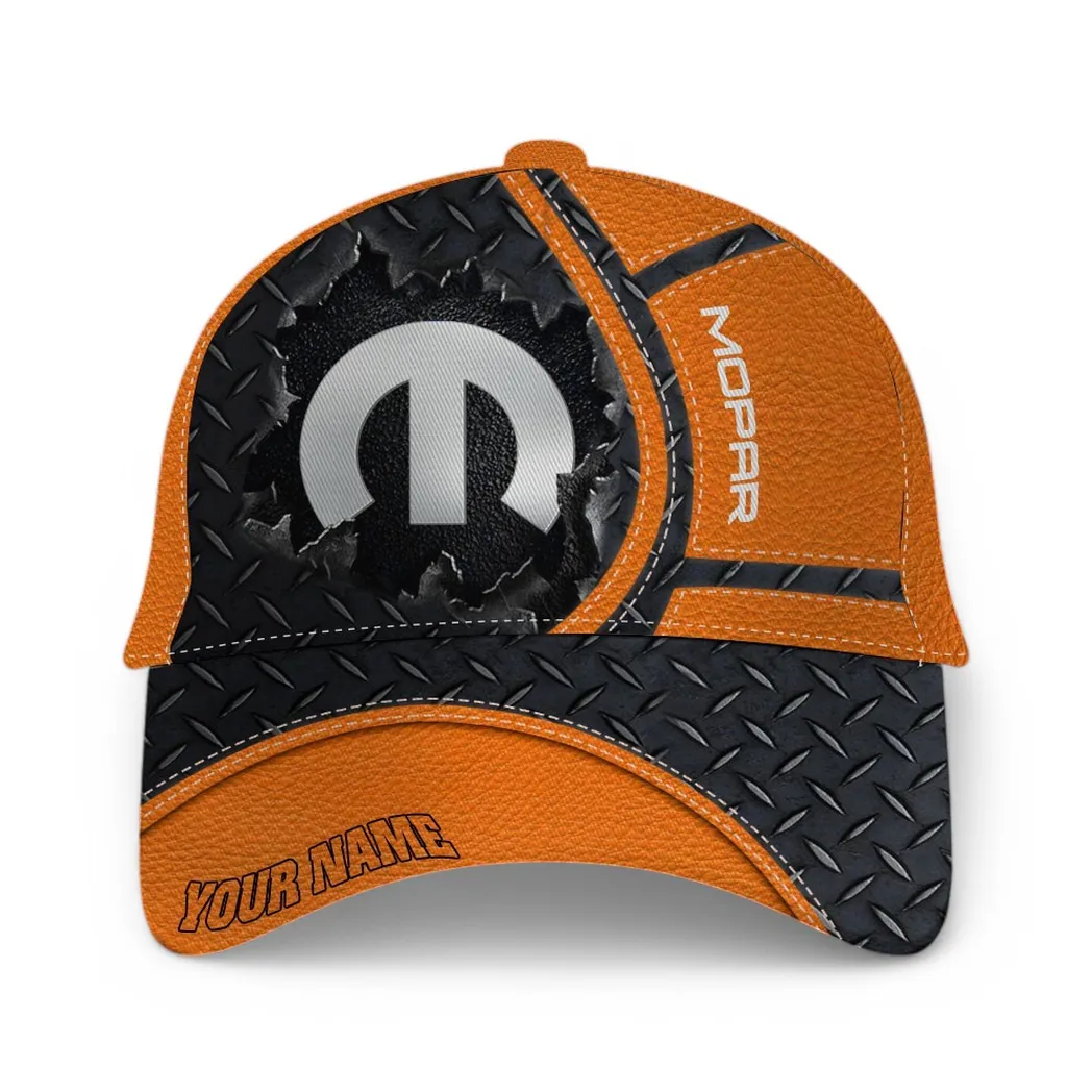 Mopar Classic Cap, Gift For Mopar Lovers, Gift For Him, Husband, Boyfriend - Orange CAR49021825055-5