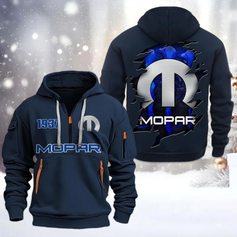 mopar half zip hoodie all over print half zip hoodies for men car198032757 navy oi6k6
