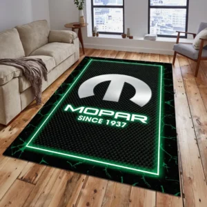 Mopar Rug, All Over Print Carpet For Mopar Lovers CAR5202192559 - Green