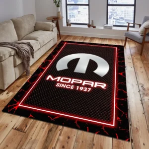 Mopar Rug, All Over Print Carpet For Mopar Lovers CAR5202192559 - Red