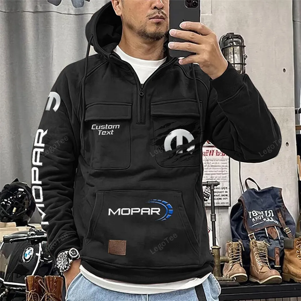 mopar tactical quarter zip hoodie gift for mopar lovers gift for him husband boyfriend black car122021425050 2 evujf