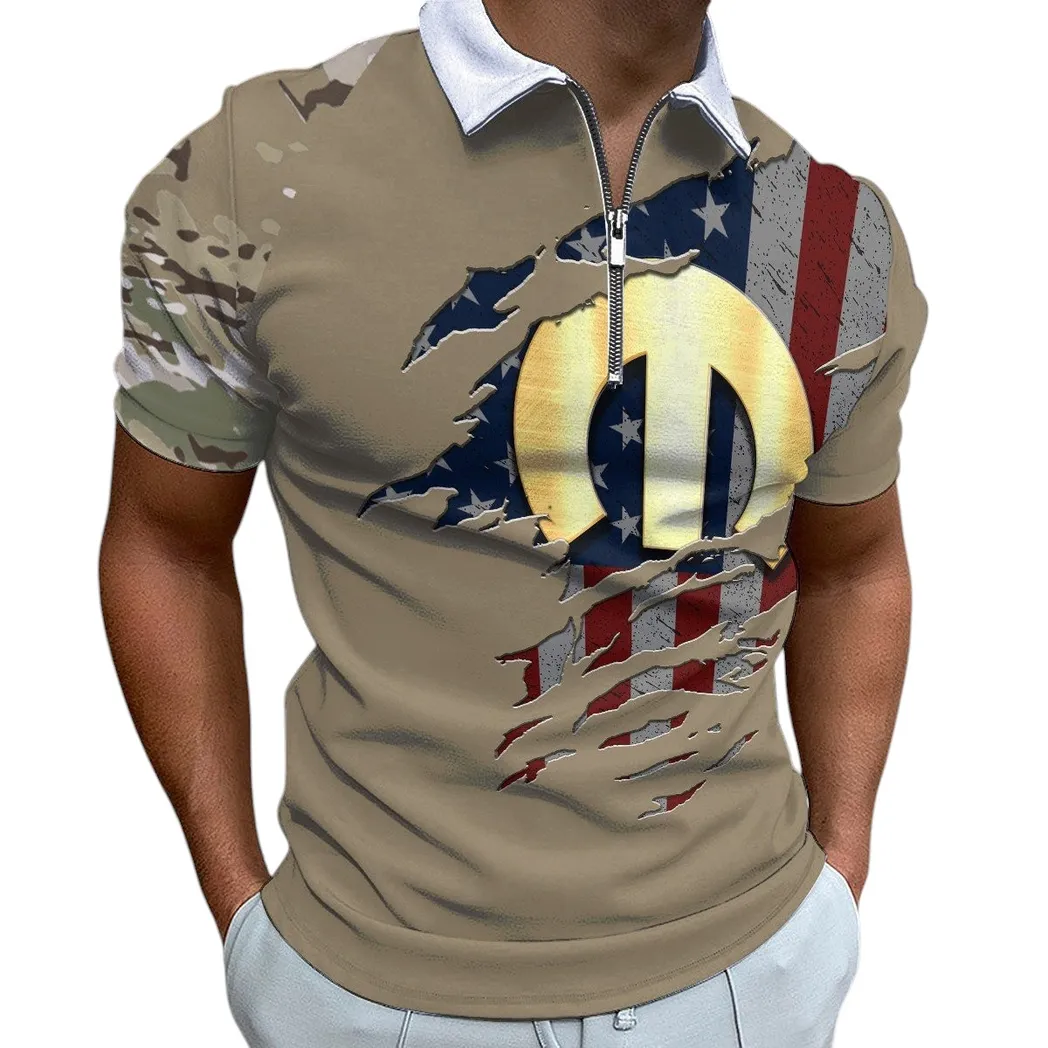 mopar zipper polo shirt gift for mopar lovers gift for him husband boyfriend car340213055 1 edwep