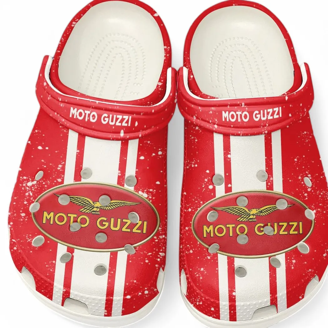 moto guzzi crocs gift for moto guzzi lovers gift for him husband boyfriend car62022025067 white