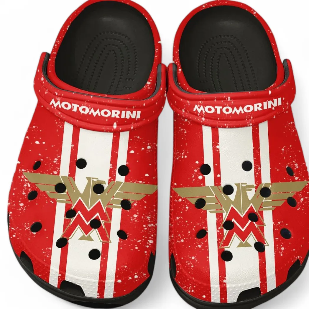 Moto Morini Crocs, Gift For Moto Morini Lovers, Gift For Him, Husband, Boyfriend CAR62022025123 - Black