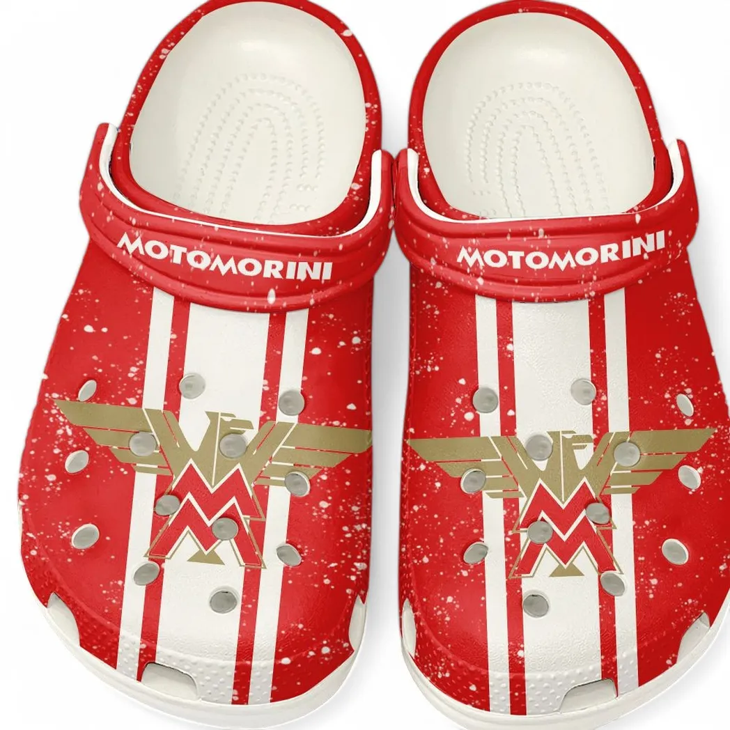 Moto Morini Crocs, Gift For Moto Morini Lovers, Gift For Him, Husband, Boyfriend CAR62022025123 - White