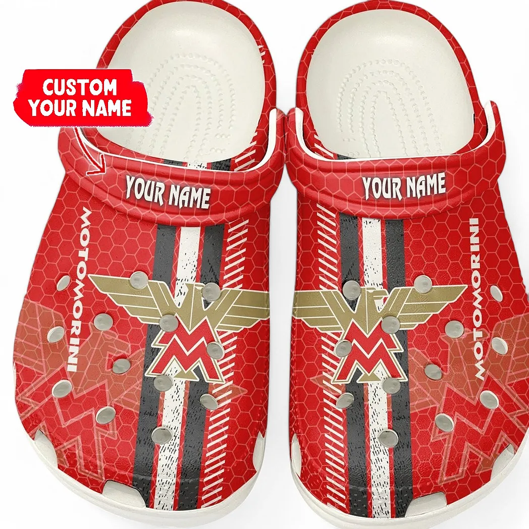 Moto Morini Crocs Shoes Gift For Moto Morini Lovers, Birthday Gift For Husband, Boyfriend CAR82022025635 - White
