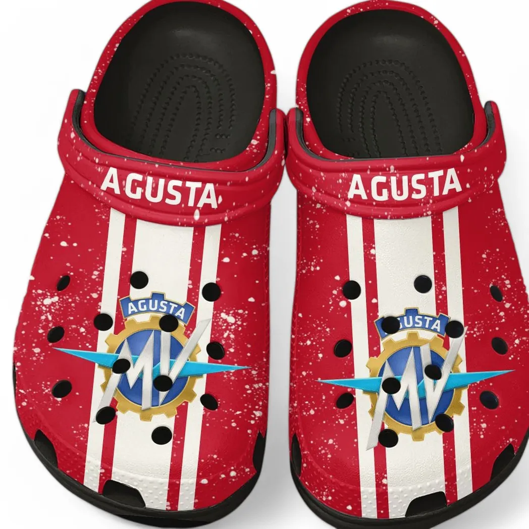 MV Agusta Crocs, Gift For MV Agusta Lovers, Gift For Him, Husband, Boyfriend CAR62022025110 - Black