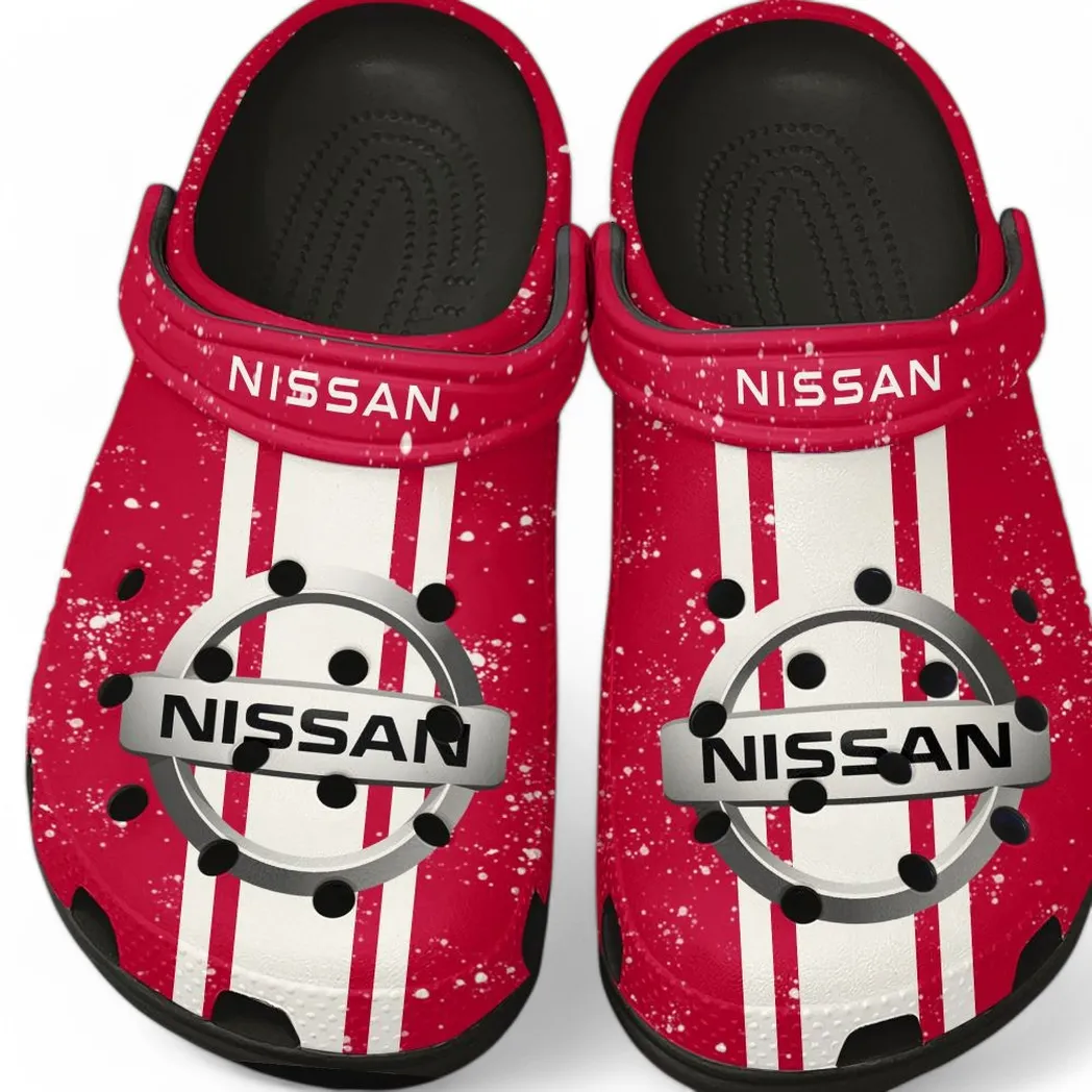 nissan crocs gift for nissan lovers gift for him husband boyfriend car62022025029 black 5tmtw