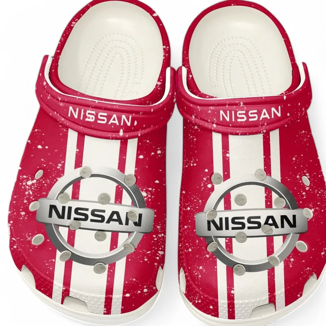 nissan crocs gift for nissan lovers gift for him husband boyfriend car62022025029 white