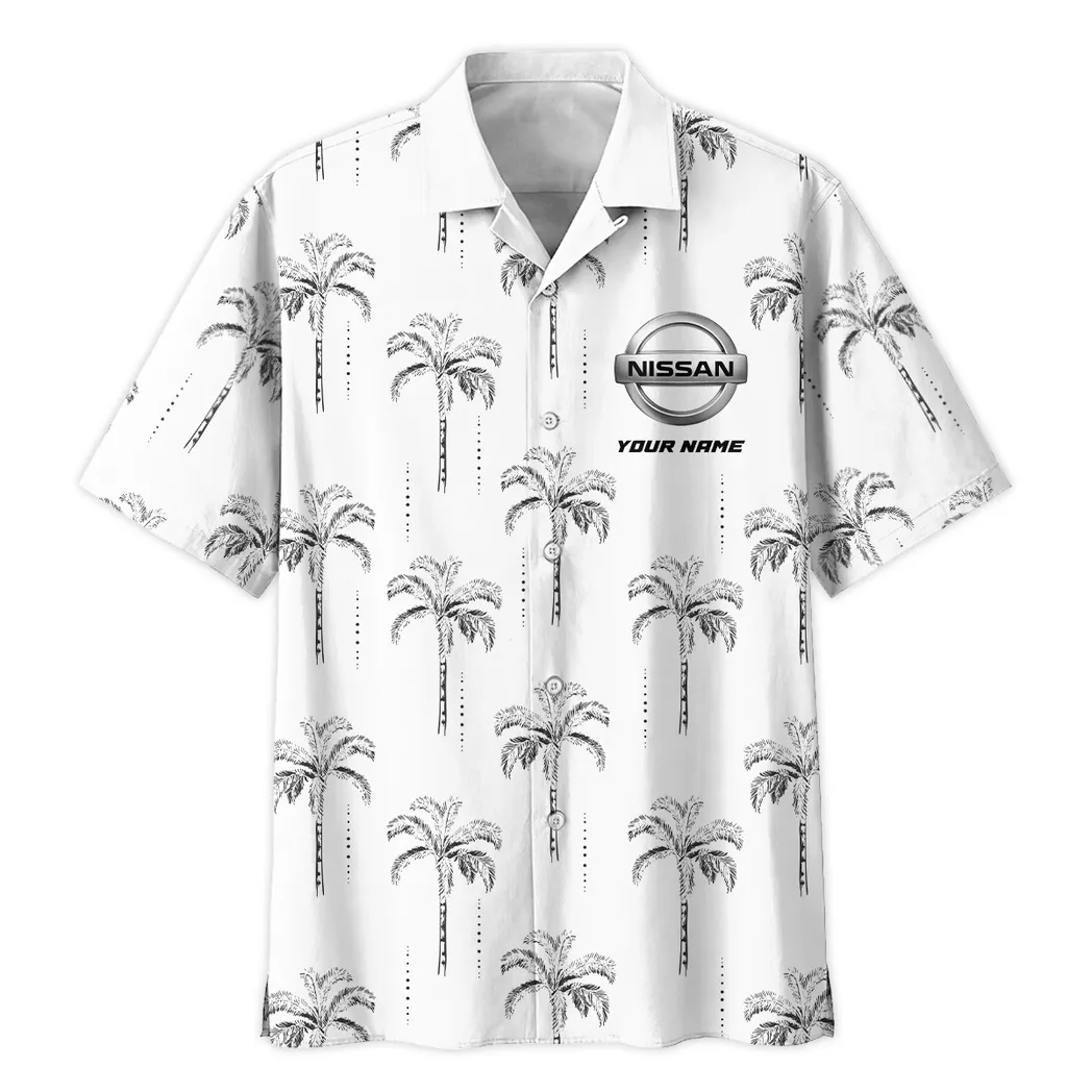 nissan custom hawaiian shirt for men gift for nissan fan car206031225926 qwood
