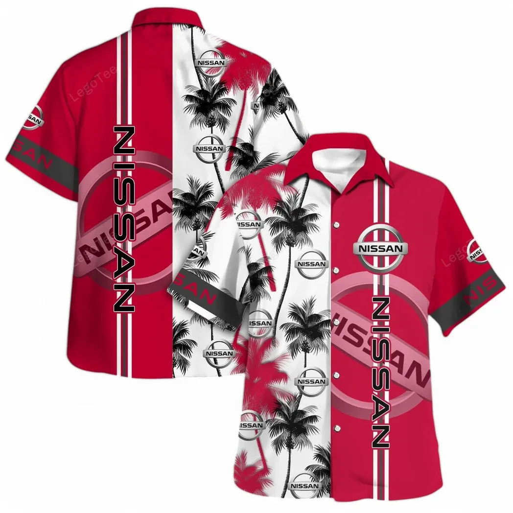 nissan hawaiian shirt for men gift for nissan lovers gift for him husband boyfriend car143021125023 cy9cf