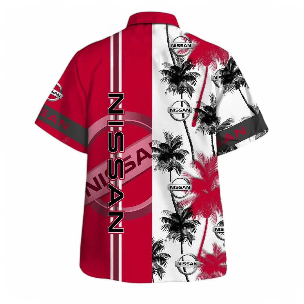 nissan hawaiian shirt for men gift for nissan lovers gift for him husband boyfriend car143021125023 hua6p