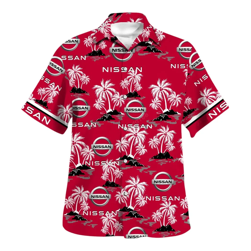 nissan hawaiian shirt for men gift for nissan lovers gift for him husband boyfriend car144021125504 2 ypoup