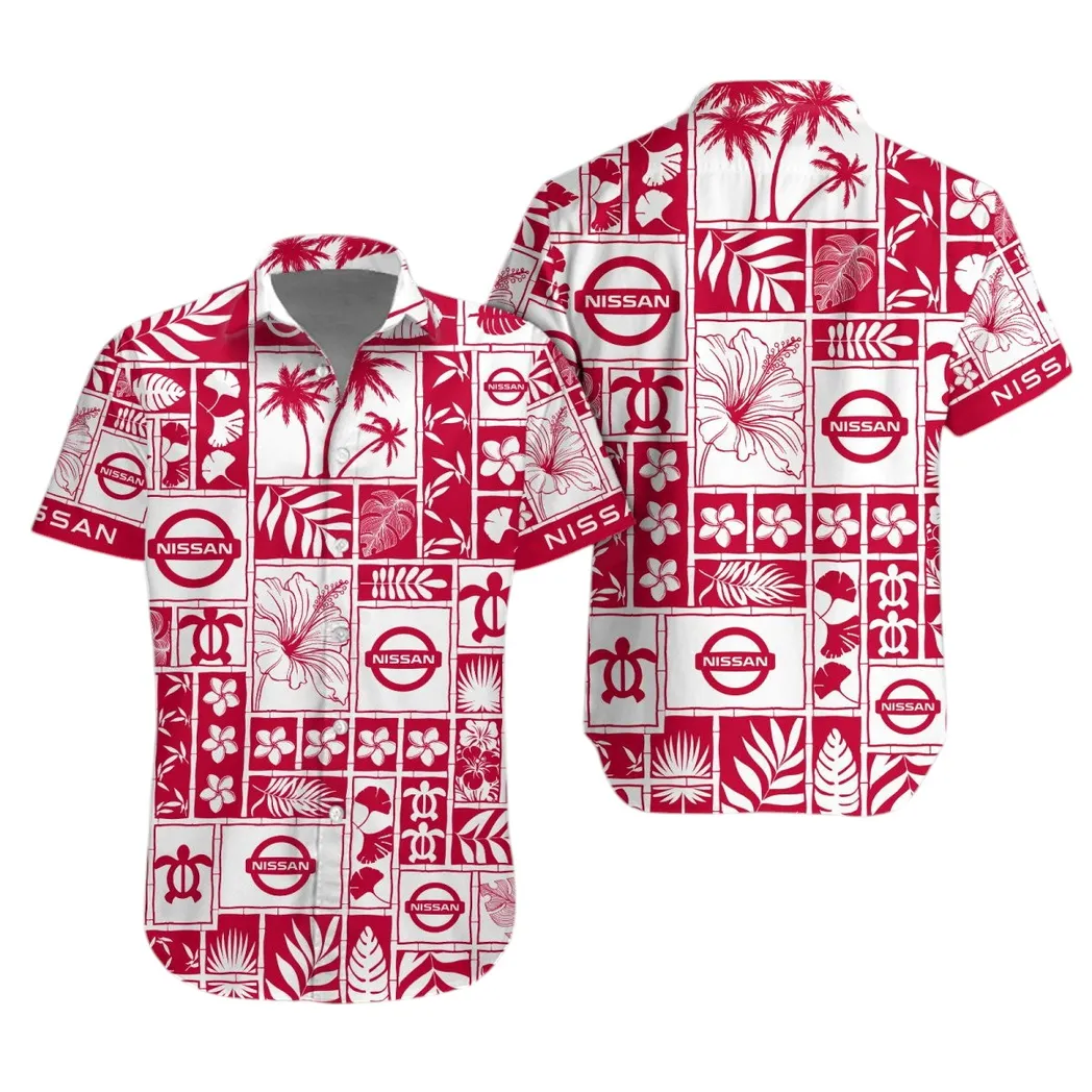 nissan hawaiian shirt for men gift for nissan lovers gift for him husband boyfriend car35021425005 1 7vzpl