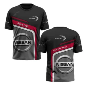 Nissan T-Shirt, All Over Print Shirt For Nissan Fan CAR11103032555