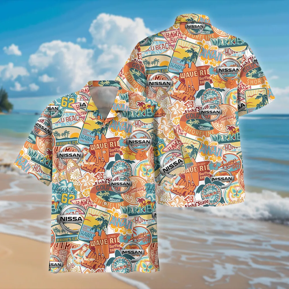 nissan vintage hawaiian shirts for men gift for nissan fan car202031225371 sf4jq