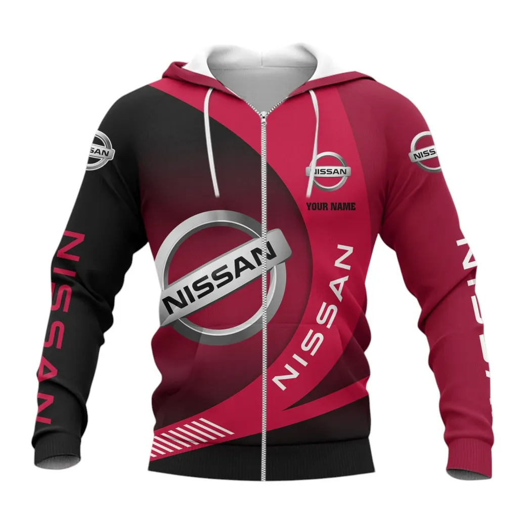 nissan zipper hoodie gift for nissan lovers gift for him husband boyfriend car7402222552 evppo