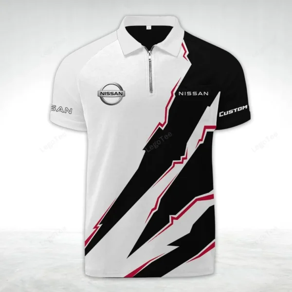 nissan zipper polo shirt gift for nissan lovers gift for gift for him husband boyfriend car128021025031