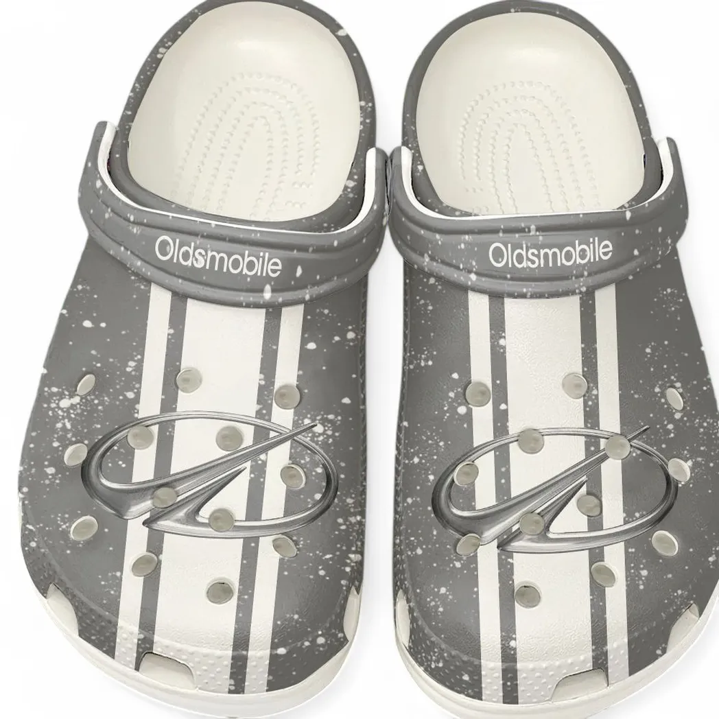 Oldsmobile Crocs, Gift For Oldsmobile Lovers, Gift For Him, Husband, Boyfriend CAR62022025061 - White