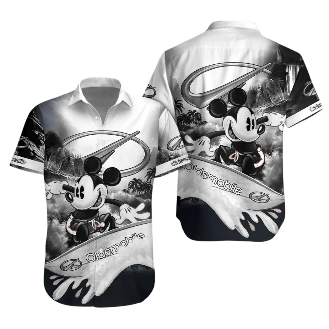 oldsmobile hawaiian shirt for men gift for oldsmobile lovers gift for him husband boyfriend car53030625089 g3dk0