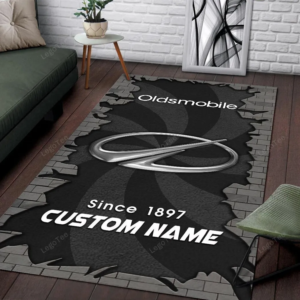 oldsmobile rug gift for oldsmobile lovers gift for him husband boyfriend car133021225686 folqm