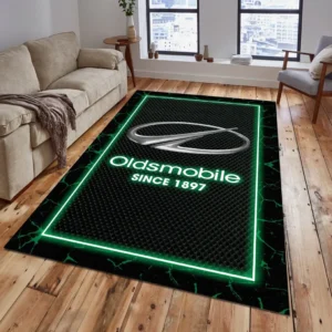 Oldsmobile Rug, All Over Print Carpet For Oldsmobile Lovers CAR5202192561 - Green