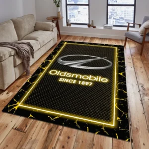 Oldsmobile Rug, All Over Print Carpet For Oldsmobile Lovers CAR5202192561 - Yellow