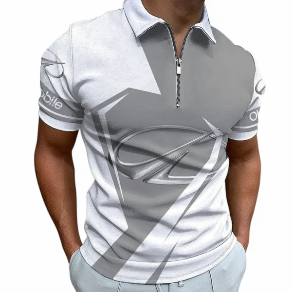 oldsmobile zipper polo shirt for men gift for oldsmobile fan car68022125972 ekw9z