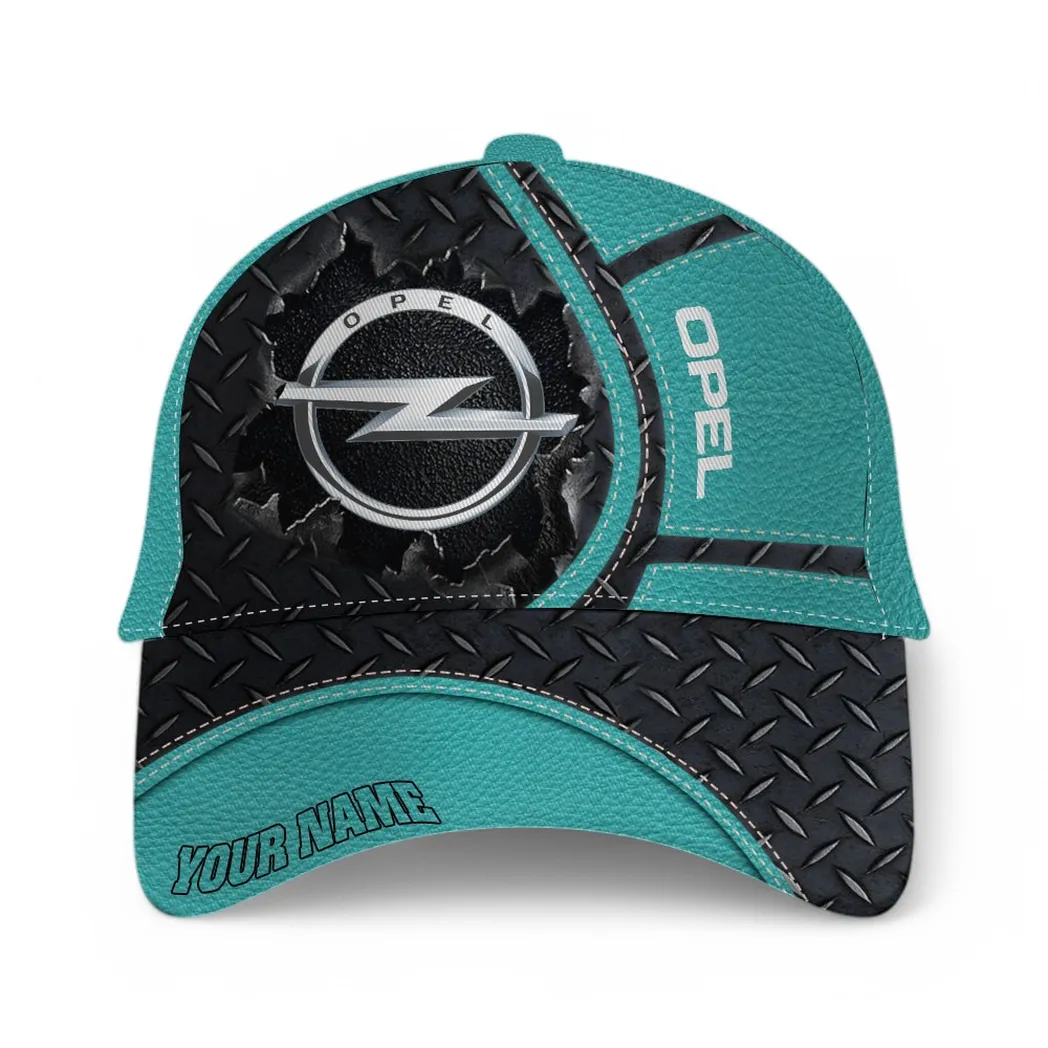 Opel Classic Cap, Gift For Opel Lovers, Gift For Him, Husband, Boyfriend - Cyan CAR49021825057-2