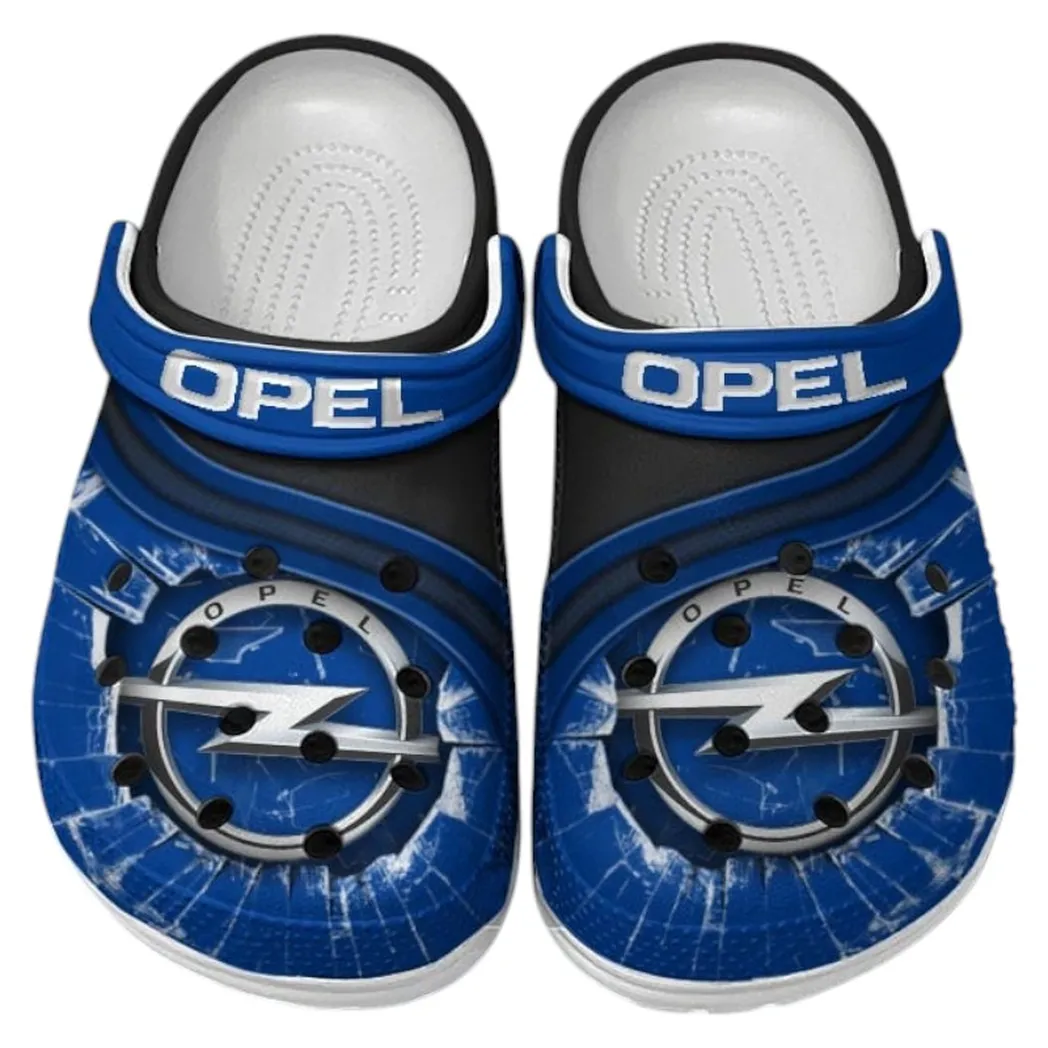Opel Crocs Clogs Men Women, Gift For Opel Fan CAR188032025133 - Blue