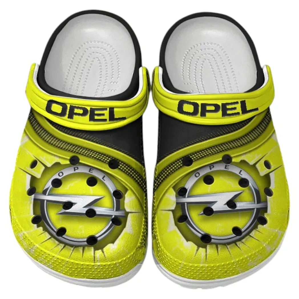 opel crocs clogs men women gift for opel fan car188032025133 yellow