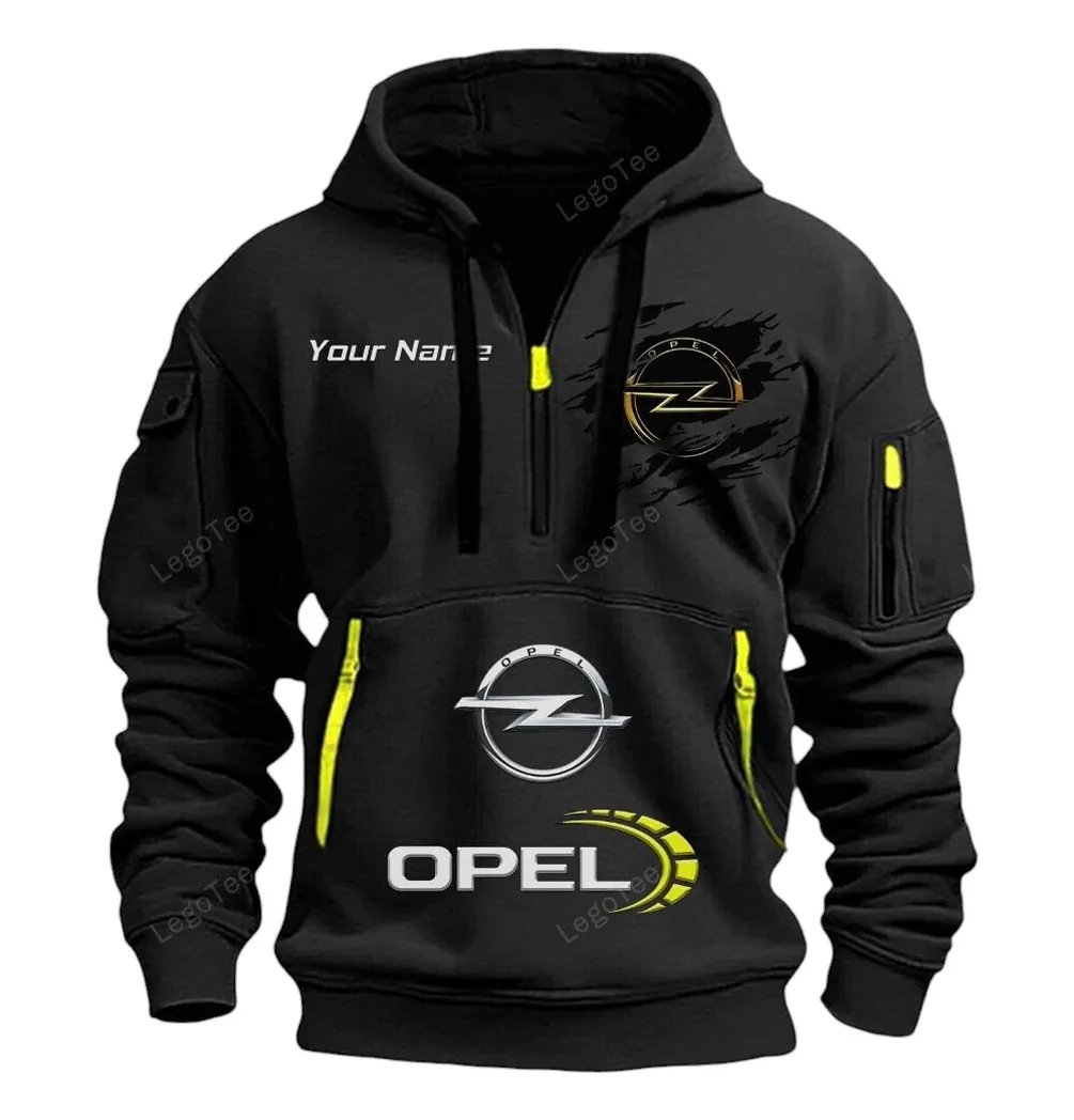 opel half zip hoodie car113021425846 best gift for him husband boyfriend black 9svi6