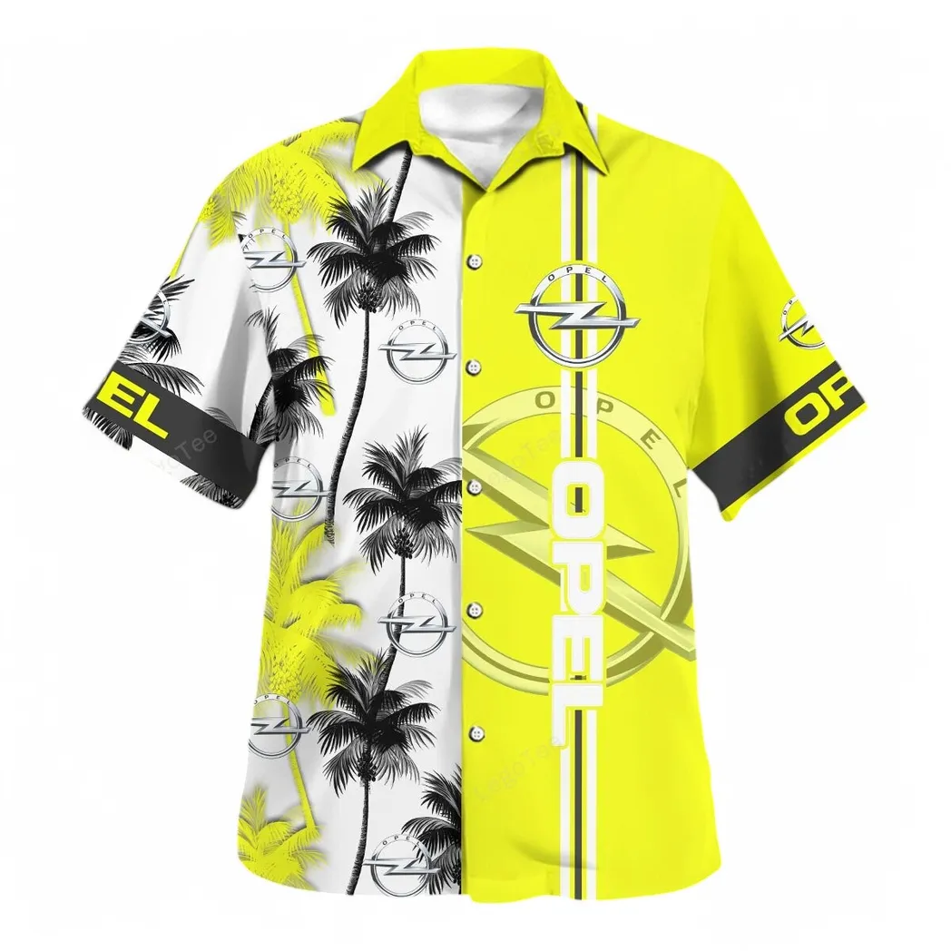opel hawaiian shirt for men gift for opel lovers gift for him husband boyfriend car143021125029 wawcd