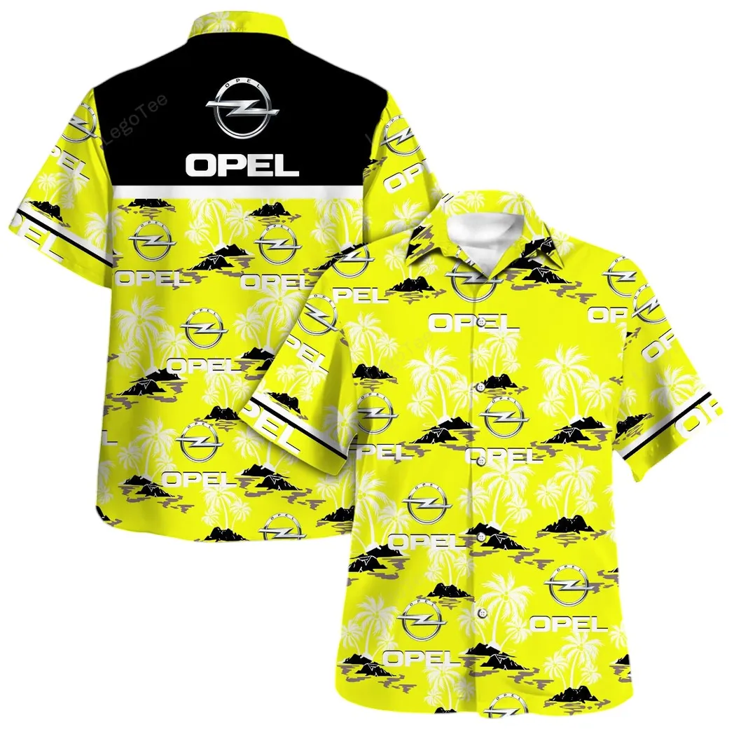 opel hawaiian shirt set for men gift for opel lovers gift for him husband boyfriend car144021125493 1 2g4fm