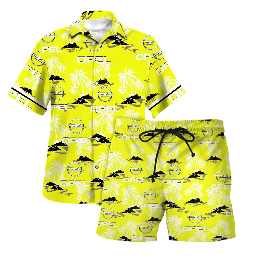 opel hawaiian shirt set for men gift for opel lovers gift for him husband boyfriend car144021125493 1 abher