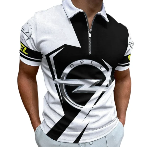 opel zipper polo shirt gift for opel lovers gift for him husband boyfriend car3202122545 5vvck