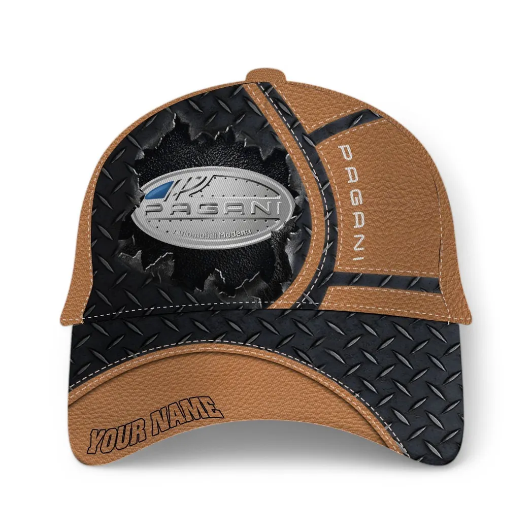 Pagani Classic Cap, Gift For Pagani Lovers, Gift For Him, Husband, Boyfriend - Brown CAR49021825058-3
