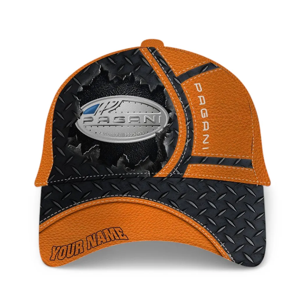 Pagani Classic Cap, Gift For Pagani Lovers, Gift For Him, Husband, Boyfriend - Orange CAR49021825058-5