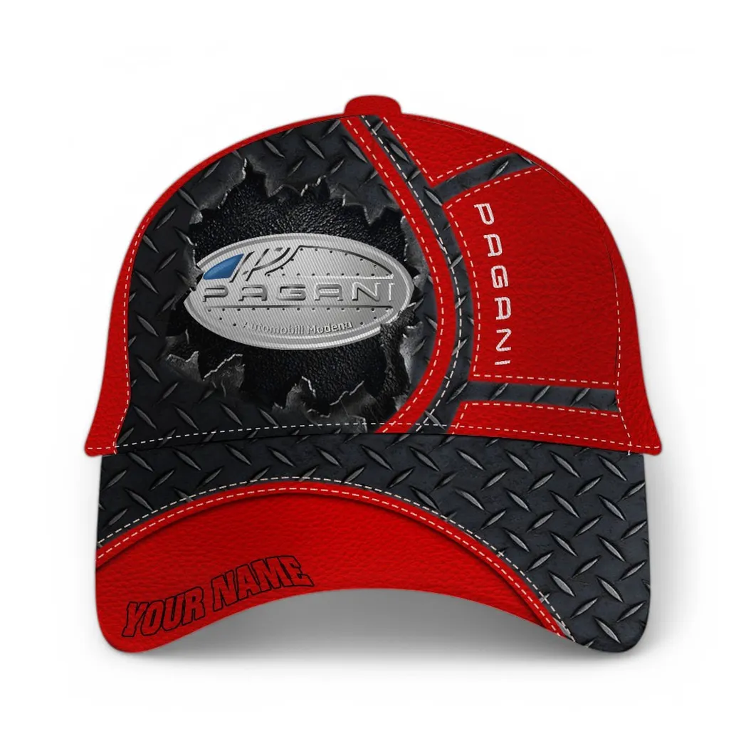Pagani Classic Cap, Gift For Pagani Lovers, Gift For Him, Husband, Boyfriend - Red CAR49021825058-6