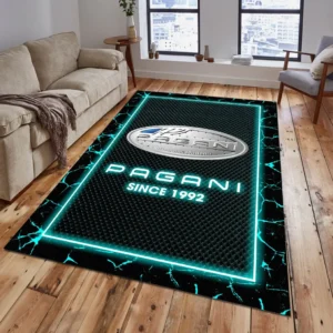 Pagani Rug, All Over Print Carpet For Pagani Lovers CAR5202192563 - Cyan