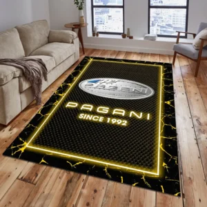Pagani Rug, All Over Print Carpet For Pagani Lovers CAR5202192563 - Yellow