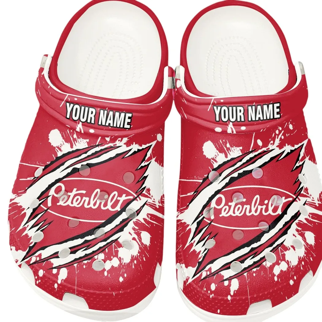 peterbilt crocs gift for peterbilt lovers gift for him husband boyfriend car15303042522 white 9mwn9